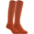 thumbnail image 1 of Lian LifeStyle Unisex Children 2 Pairs Fascinating Knee High Wool Boot Socks Resistant, Comfortable and Health Focused MFS02 Sizes 0-2YCoffee, 1 of 4