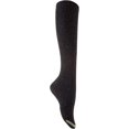 thumbnail image 1 of Lian Style Women's 1 Pair Pack Knee-high Cotton Socks Size(Black), 1 of 3