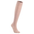 thumbnail image 1 of Lian LifeStyle Women's 1 Pair Awesome Breathable Fancy and Cozy Knee High Cotton Boot Socks Size 6-9 HR158121 Beige, 1 of 1
