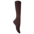 thumbnail image 1 of Lian LifeStyle Women's 2 Pairs Exceptional, Non-Slip, Cozy and Cool Knee High Wool Socks LWFS05 Size 6-9 (Brown)1pc11, 1 of 4