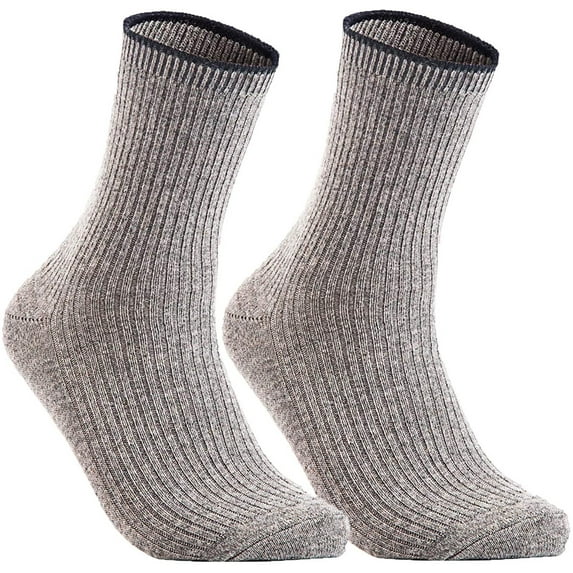 Lian LifeStyle Women's 2 Pairs Socks Solid Color Size 7-9