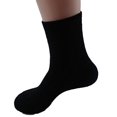 thumbnail image 1 of Lian LifeStyle Women's 3 Pairs Cashmere Wool Socks Plain 8-11(Black), 1 of 2