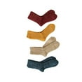 thumbnail image 1 of Lian LifeStyle Women's 3 Pairs Perfect Fit, Cozy, Cute, And Comfortable Wool Crew Socks With Wide Range Colors L1878 Size 6-9 Colors, 1 of 1