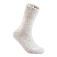 thumbnail image 1 of Lian LifeStyle Women's 4 Pairs Extra Thick Wool Boot Socks Crew Plain Size 6-10 LK01 (Grey), 1 of 4