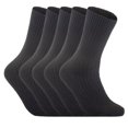 thumbnail image 1 of Lian LifeStyle Womens 5 Pairs Knitted Wool Socks One Size 7-10, 1 of 3