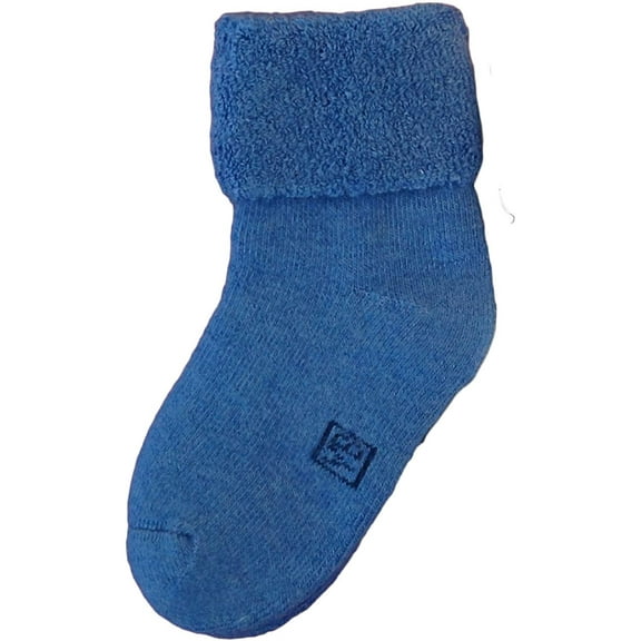 Lian LifeStyle Baby Boys 1 Pair Remarkable, Cozy, Colored and Soft Wool Socks Size 6M-12M Blue