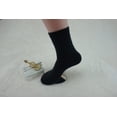 thumbnail image 1 of Lian Style Men's 6 Pairs Extra Thick Socks Diamond Size 9-11Dark Gray, 1 of 2
