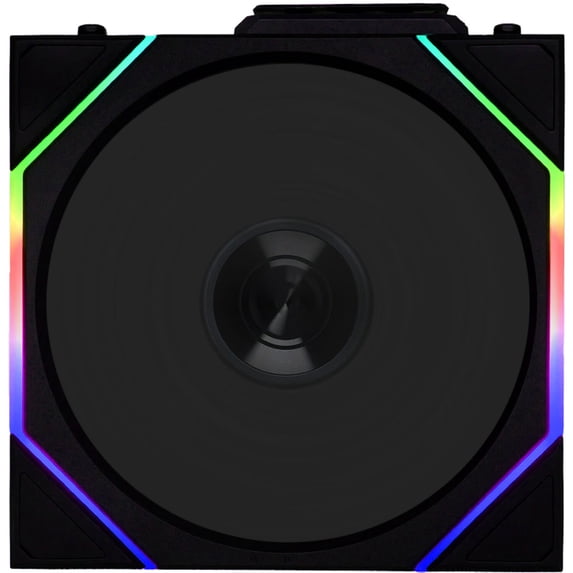 Lian-Li UNI FAN TL Wireless 120mm ARGB Case Fan with Controller, Black