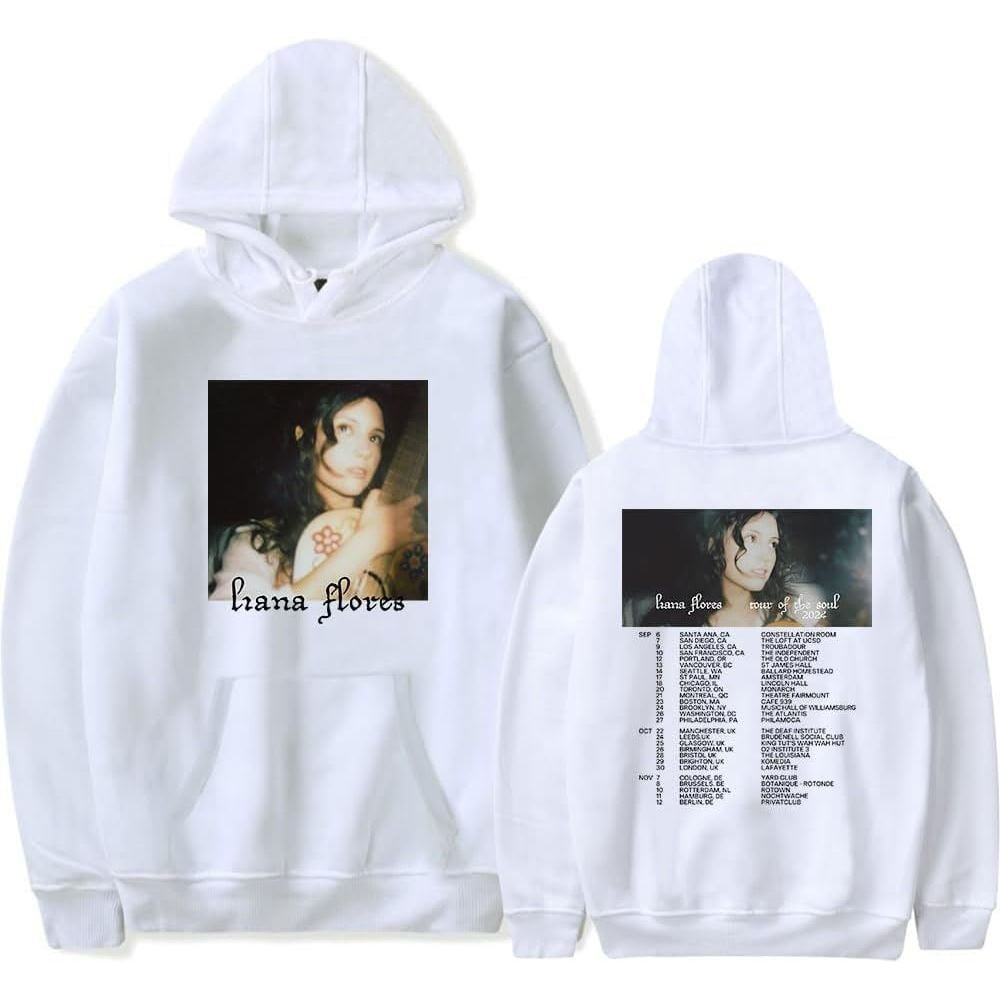 Liana Flores Tour 2024 Merch Hoodie Pockets Drawstring Unisex Hooded Liana Flores Tour 2024 Merch Hoodie Pockets Drawstring Unisex Hooded Sweatshirt Fashion Clothing F42602df 988f 493d 94b1
