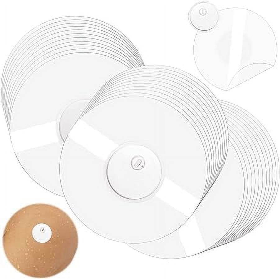 LiangMai 55 Pack Freestyle Libre 3 Sensor Covers,PreCut Adhesive Tape