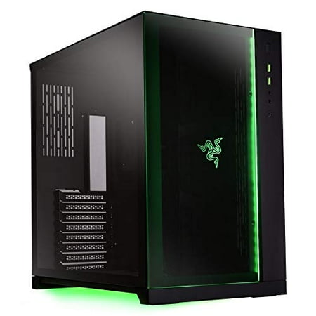 Lianli PC-O11DRAZER Lian Li Pc-o11 Dynamic Razer Edition No Power Supply Atx Mid Tower (black)