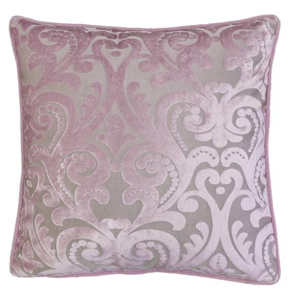 Lianne Blush Geometric Polyester 20 in. x 20 in. Throw Pillow