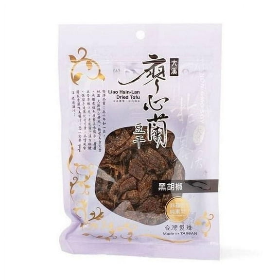 Lhl Non-Gmo Dried Tofu Black Pepper