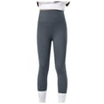 thumbnail image 1 of Liaosiiii Pants for Tween Girls Spring/summer Kids Pure Color Pants Leggings High Waisted Slim Fit Pants Yoga Pants Out Wear, 1 of 5
