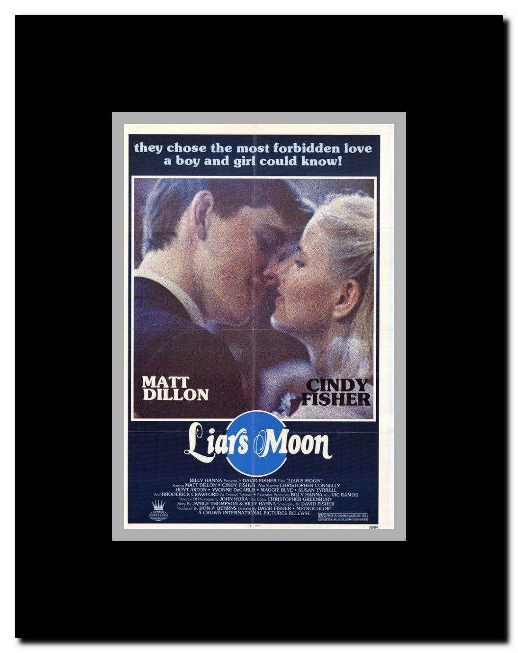 Liar's Moon Framed Movie Poster