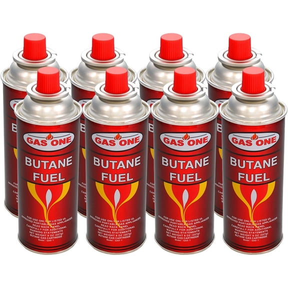 LibMal  GasOne Butane Fuel Canister (12 Pack)