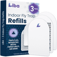 thumbnail image 1 of Liba Fly Trap Refills, Chemical-Free Glue Boards for Indoor Insect Control, 3, 1 of 6