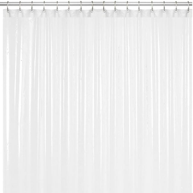 LiBa PEVA Heavy Weight Bathroom Shower Curtain Liner, Heavyweight Non