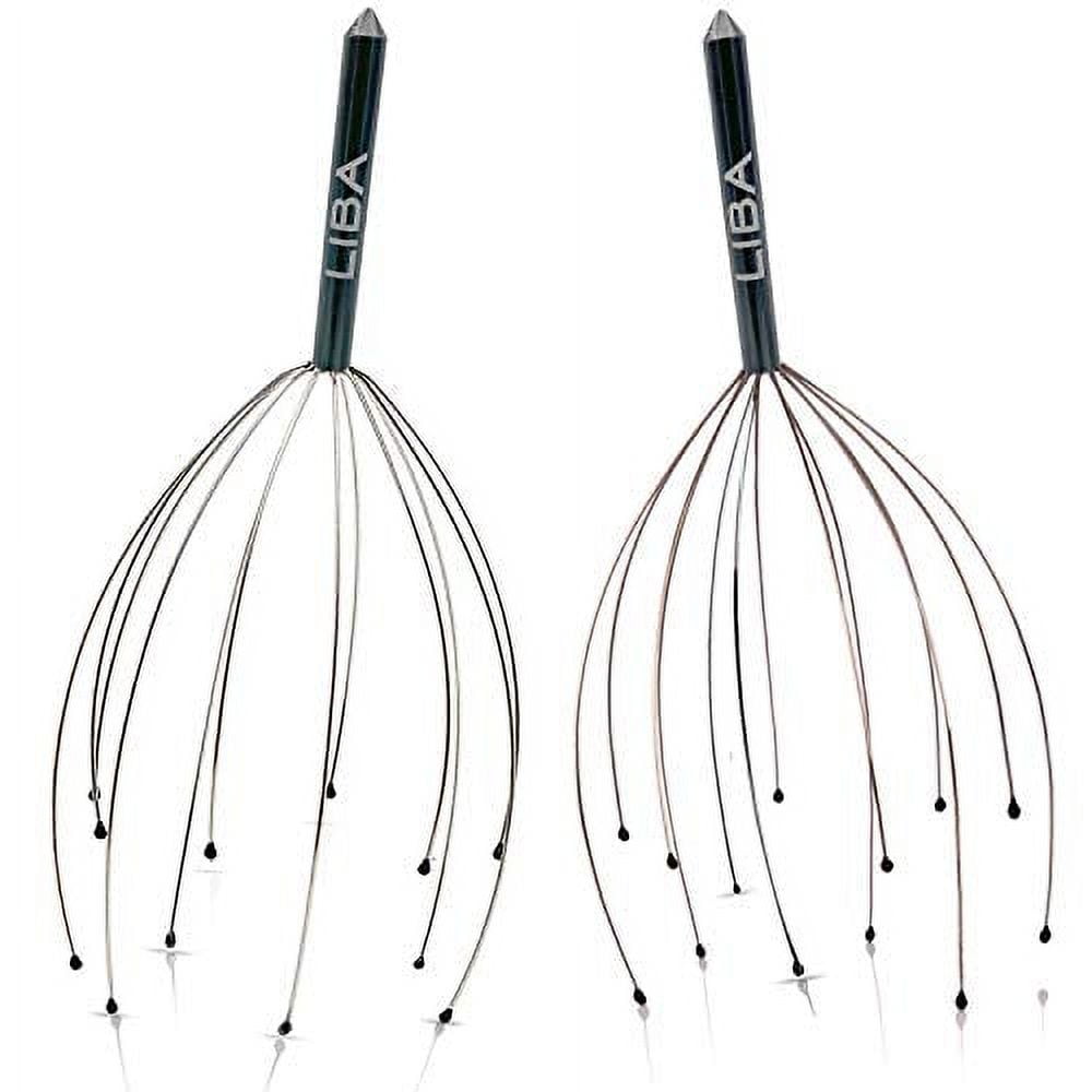 Liba Scalp Massager Tool (2Pack) for a Rejuvenating Head Hair