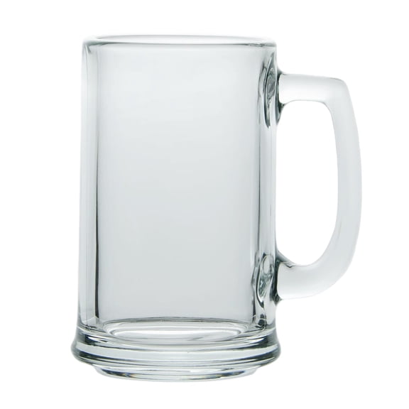 Libbey 15 oz Glass Lead Free Handled Mug (Set of 12)