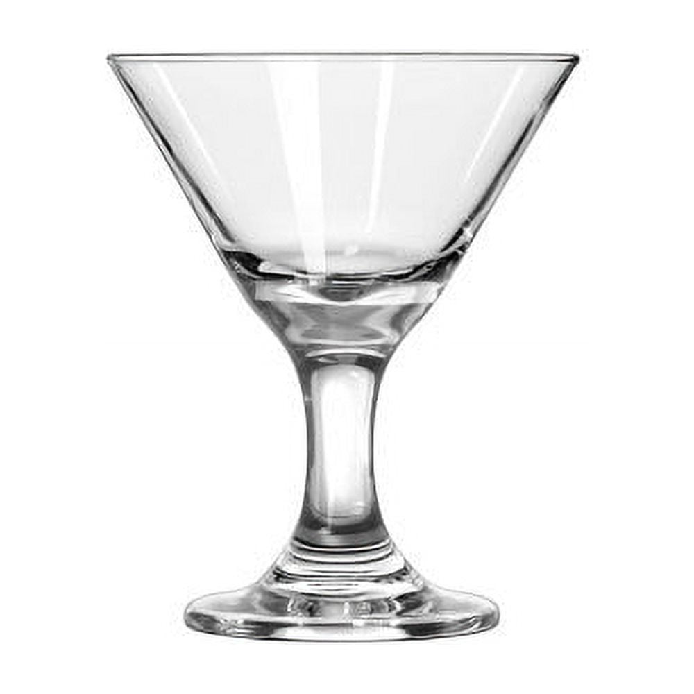 Club No. 12 martini glass plastic 25 cl 2-pack, Crystal clear