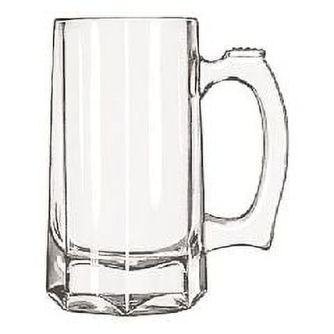 Libbey 5206 Clear 12 Oz. Beer Mug - 12 / CS