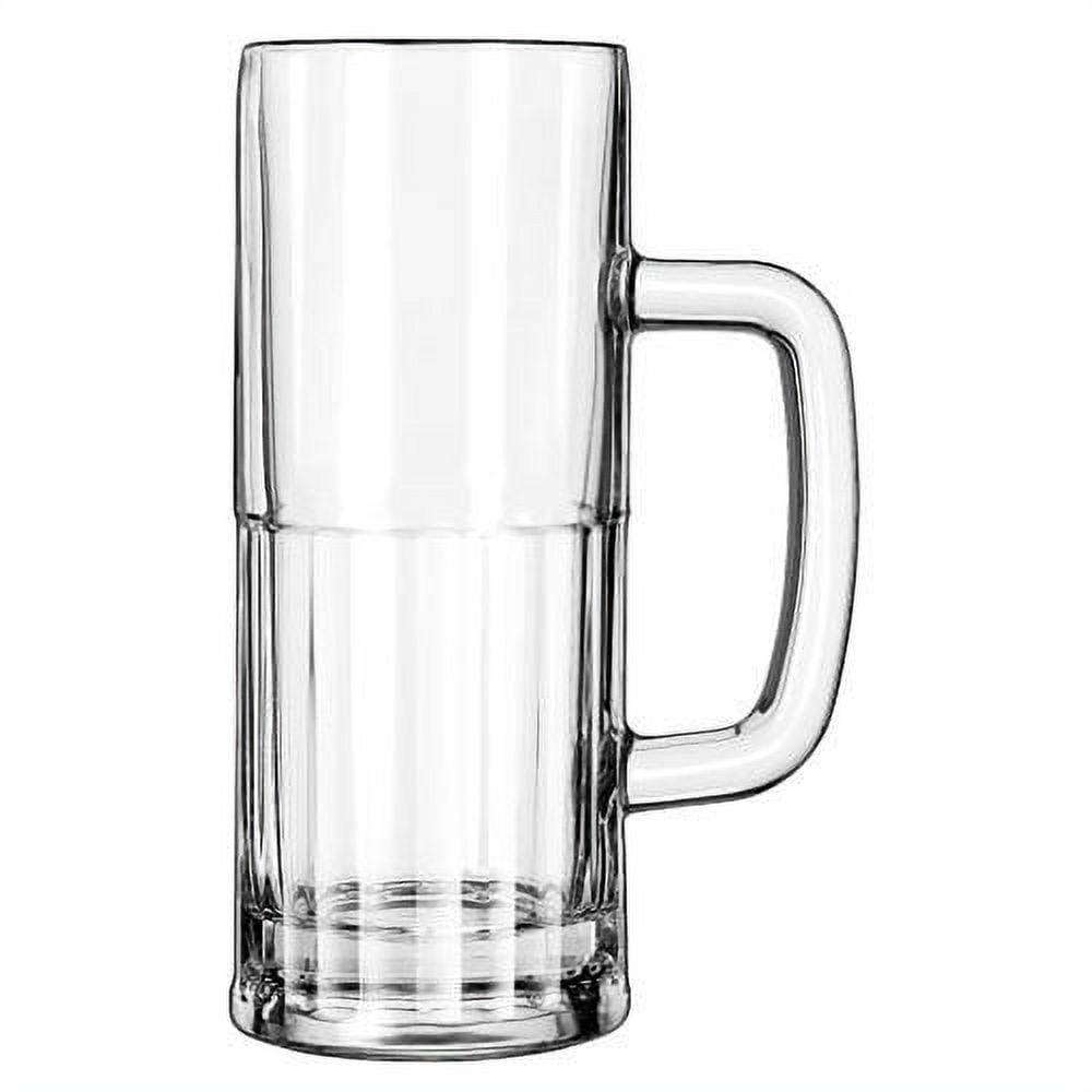Vintage 0.5L Glass All Purpose Beer Dimple Glasses/Mug: Set Of 7