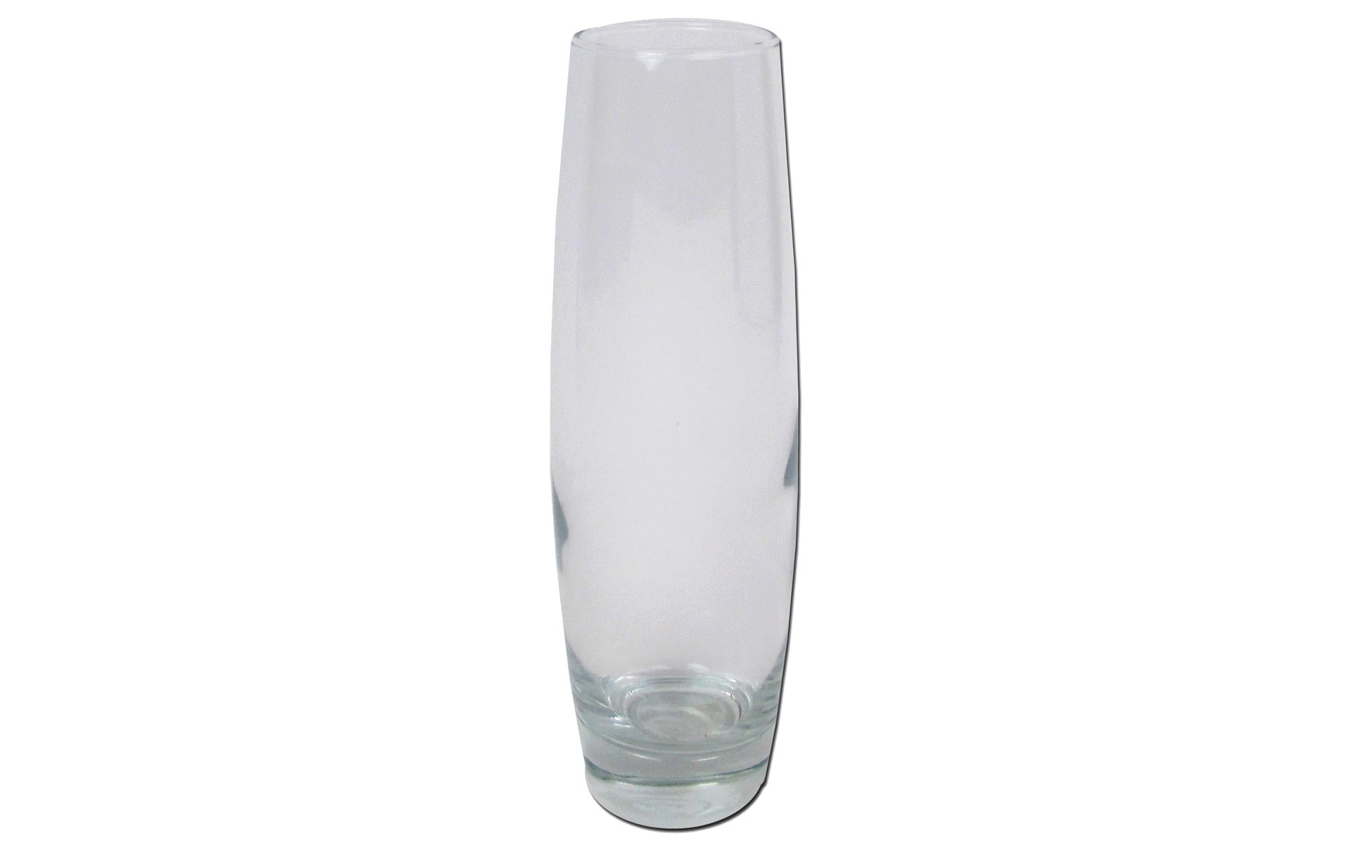 Libbey 7 1/2 Inch Elite Bud Vase in Clear, Set of 12