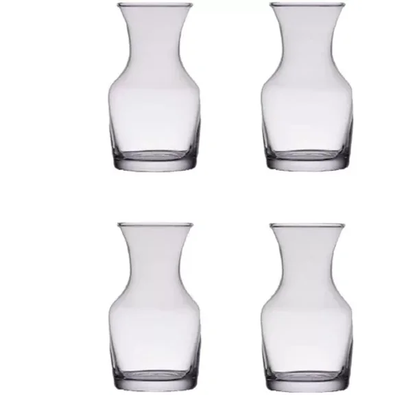 Libbey 735 Single Serving Wine Carafe - 6.5 Oz 4 Pack (Free Shipping)