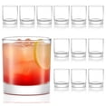 thumbnail image 1 of Libbey 917CD Heavy Base Rocks Glasses Set of 12, Rocks Glass Cups Set with Simple Lines, Elegant Old Fashioned Glass for Whiskey,Cocktails and More, 1 of 6