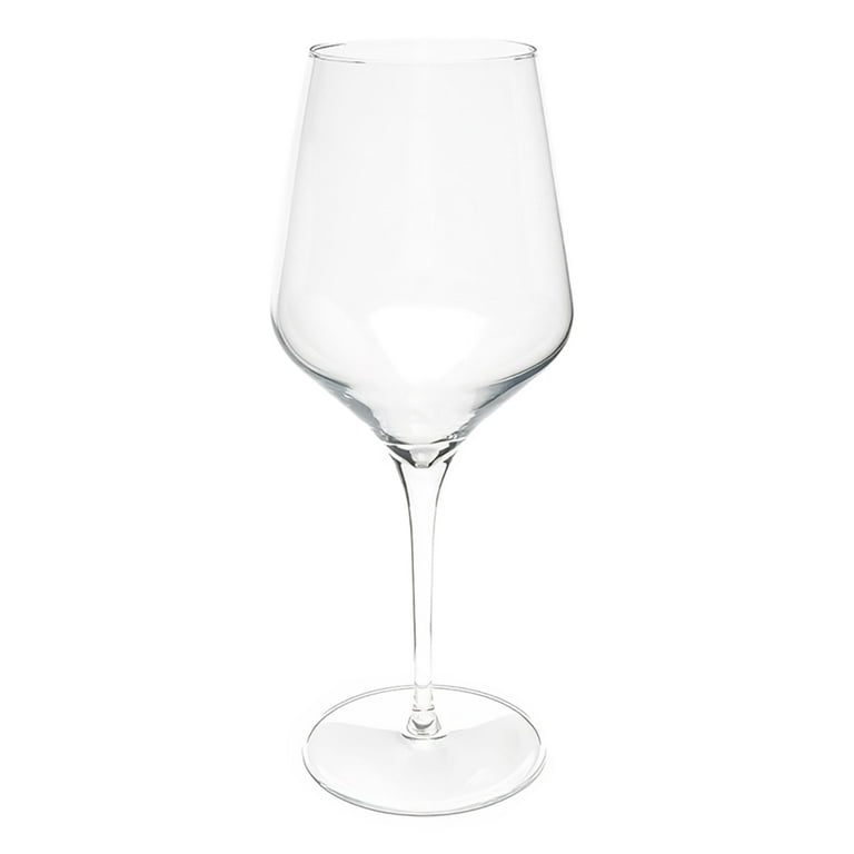 Master's Reserve 9323 Prism All-Purpose Wine Glasses, 16-Ounce, Set of 12