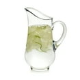 thumbnail image 1 of Libbey Atlantis Large Glass Pitcher, 73 Oz, Clear, Tall, Elegant Glass Pitcher with Handle, Modern Lemonade Jar for Water, Punch, Iced Tea, and More, 1 of 6