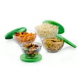 thumbnail image 1 of Libbey Baker's Basics 4 Piece Glass Mixing Bowl Set with Plastic Lids - Elegant Nesting Bowls - Glass Mixing Bowls with Lids to Store, Serve and More, 1 of 2