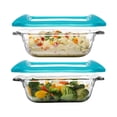 thumbnail image 1 of Libbey Baker’s Premium 2 Piece Glass Baking Dish Set, Stackable Casserole Dish with Lid Set, Baking Glassware for Casseroles, Lasagna, Brownies, 1 of 2