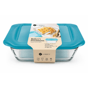 Libbey Baker's Premium Glass Baking Dish with Lid, 2 Piece