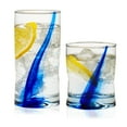 thumbnail image 1 of Libbey Blue Ribbon Tumbler and Rocks Drinking Glass Set of 8, Artisanal, Four-Dimpled Glass Cups Set, Clear Glassware Drinking Glasses for Daily Use, 1 of 3