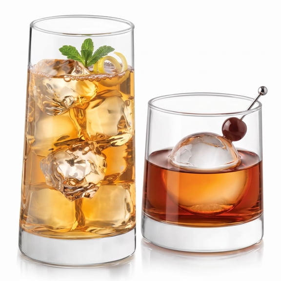 Libbey Cabos 16-Piece Tumbler and Rocks Glass Set
