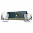 thumbnail image 1 of Libbey Charleston Rocks Glasses Set of 4, 12 Oz, Clear Square Base Glass Cocktail Glasses, Modern Bar Glassware Set for Parties and Casual Gatherings, 1 of 6