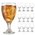 thumbnail interactive-video image 1 of Libbey Classic Goblet Party Clear Glass Set of 12, Dishwasher Safe Drinking Goblets for Iced Tea, Sangria, and More, Ideal Goblet Glassware for Parties, 1 of 7