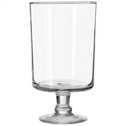 Libbey Classic Harbor Clear Glass Pillar Candle Holder, 11 in.