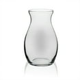 thumbnail interactive-video image 1 of Libbey Clear Glass 7" Pot Belly Floral Vase, 1 of 2