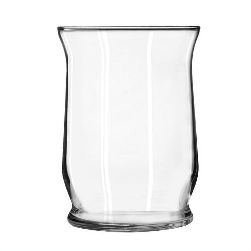 Libbey Clear Glass 8" Hurricane Vase
