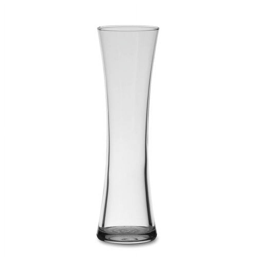 Clear Glass 8" Slim Sabrina Bud Vase