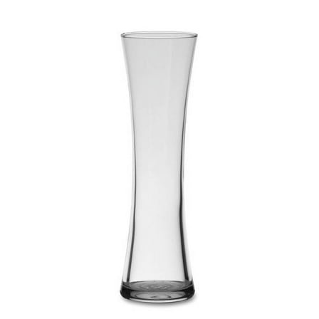 Libbey Clear Glass Sabrina Bud Floral Vase, 8"