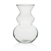 Libbey Clear Glass Jubilee Floral Vase, 9"