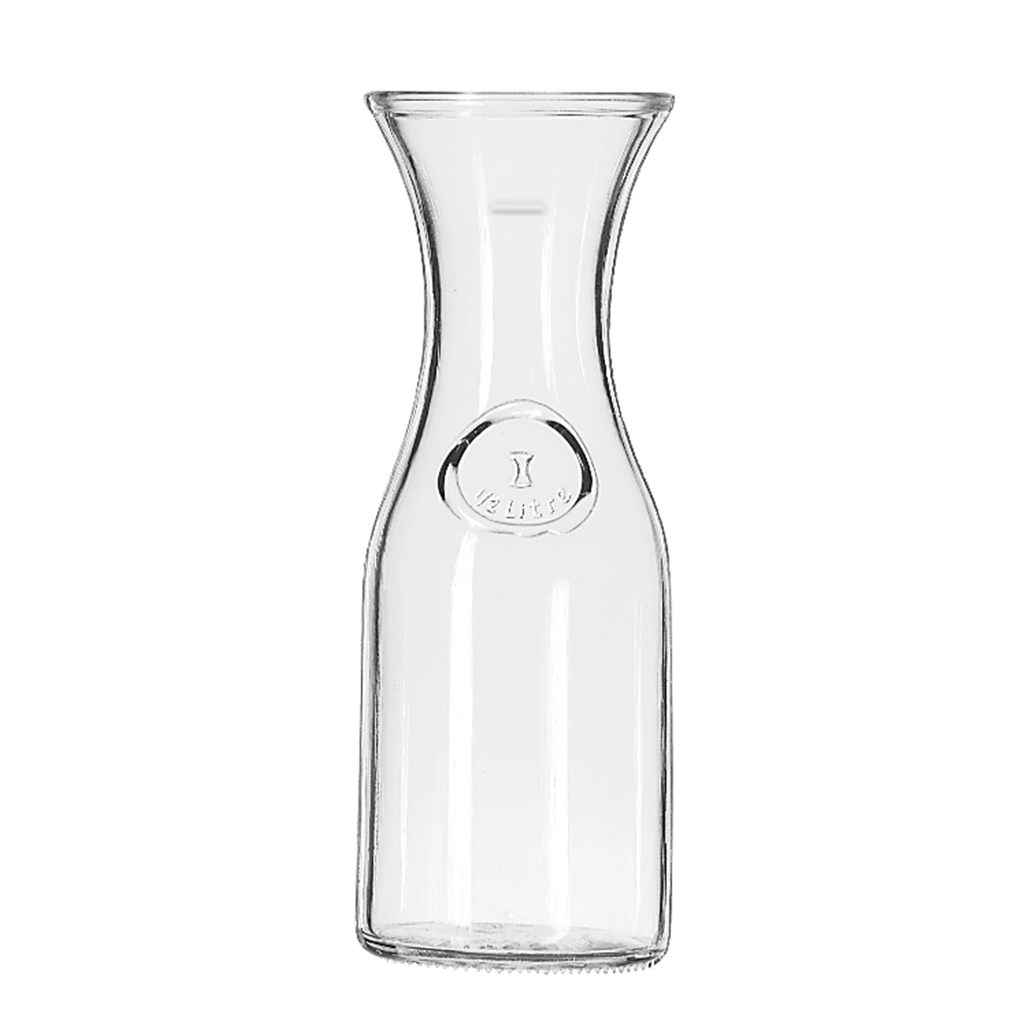 Custom Libbey Small Glass Mini Carafe - Personalized small 4oz Decanter -  Qty of 1