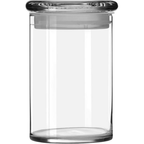 Libbey Glass Cylinder with Flat Lid 31 oz
