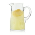 thumbnail image 1 of Libbey Impressions Large Glass Pitcher, 80 Oz, Clear, Tall Cocktail Pitcher, Modern Glass Pitchers with Handle for Lemonades, Iced Tea, Wine and More, 1 of 4