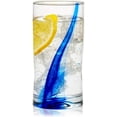 thumbnail image 1 of Libbey Impressions Tumbler Glasses, Set of 4 (Blue Ribbon), 1 of 5