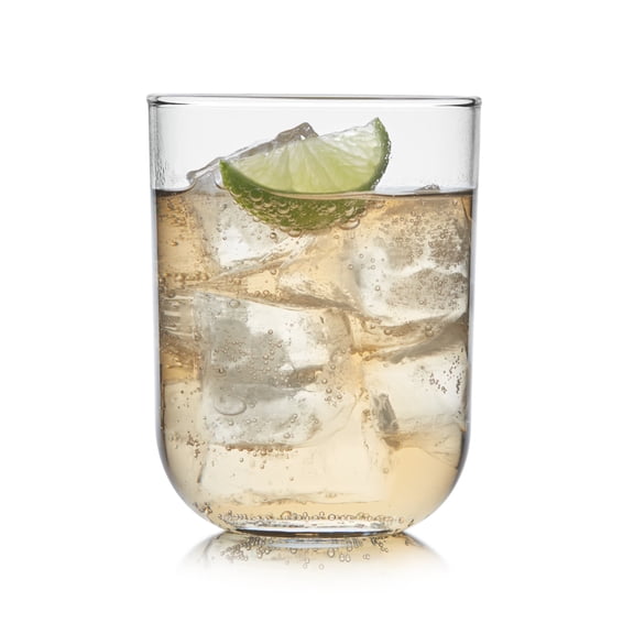 Libbey Polaris Rocks Glasses Set, Sophisticated Glassware Drinking Glasses Set of 8, Dishwasher Safe Glasses for Birthdays, Weddings, Anniversaries